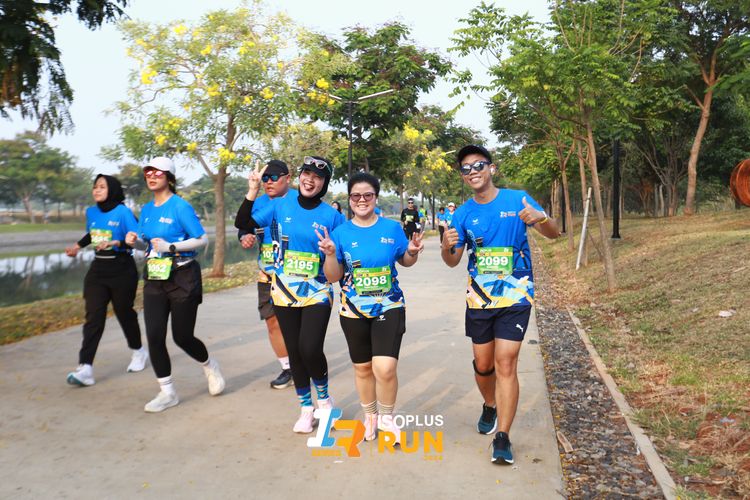 Race photo from ISOPlus Run 2024 Jakarta