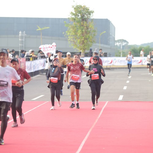 Race photo from KEDIRI HALF MARATHON 2026