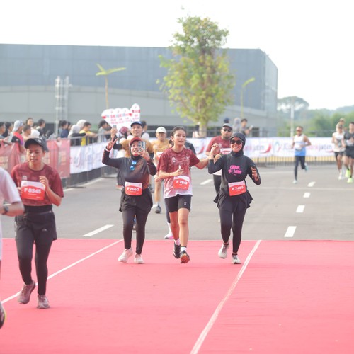 Race photo from KEDIRI HALF MARATHON 2026