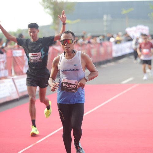 Race photo from KEDIRI HALF MARATHON 2026
