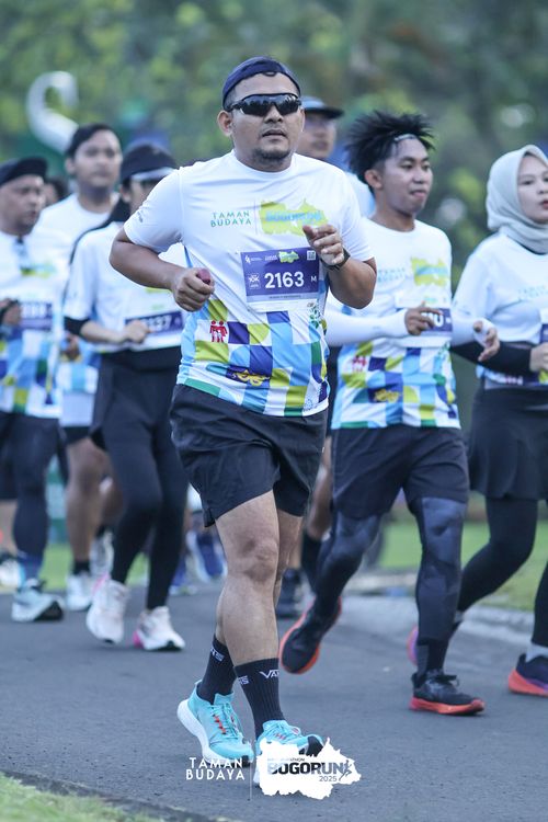 Race photo from Taman Budaya x BOGORUN 2025