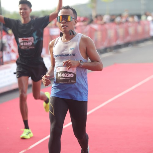Race photo from KEDIRI HALF MARATHON 2026