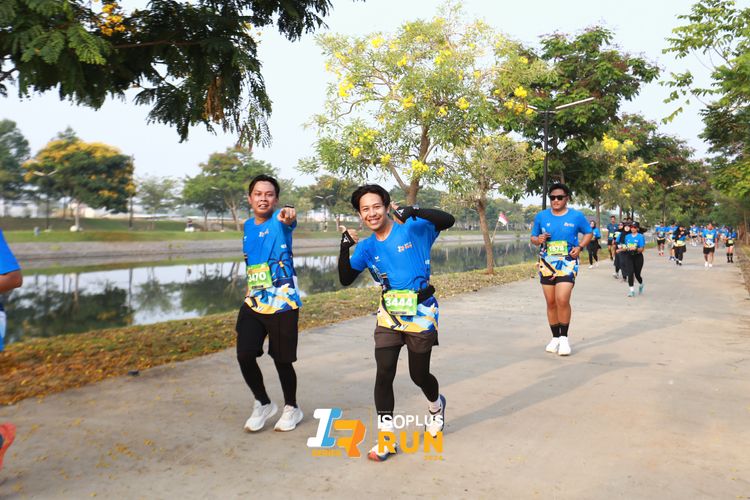 Race photo from ISOPlus Run 2024 Jakarta