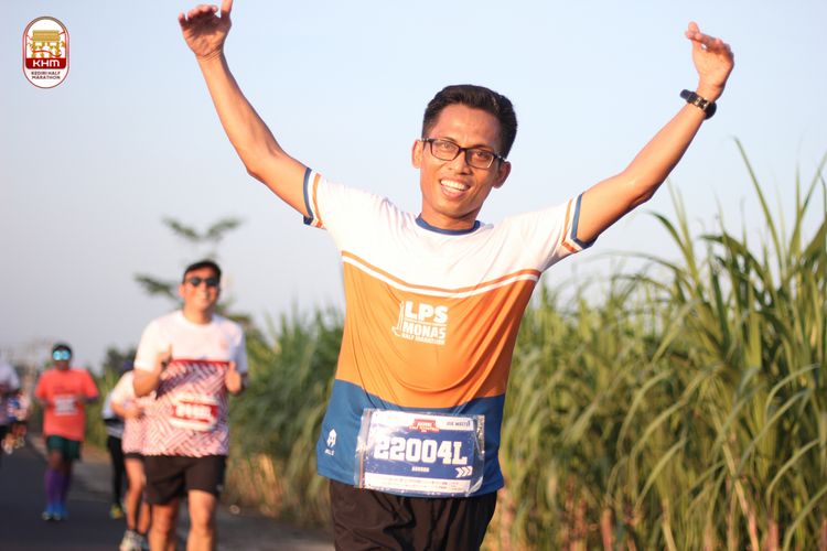 Race photo from Kediri Half Marathon 2024