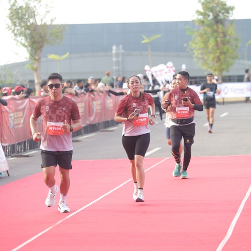 Race photo from KEDIRI HALF MARATHON 2026