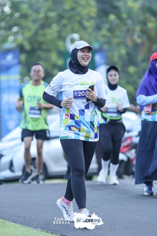 Race photo from Taman Budaya x BOGORUN 2025