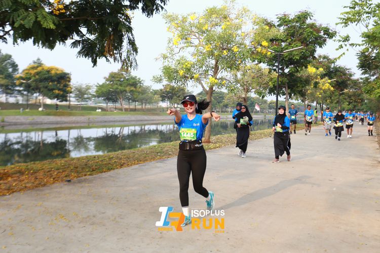 Race photo from ISOPlus Run 2024 Jakarta
