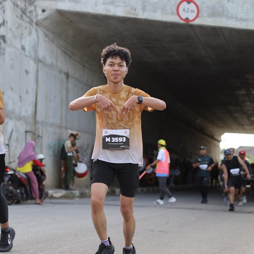 Race photo from KEDIRI HALF MARATHON 2026