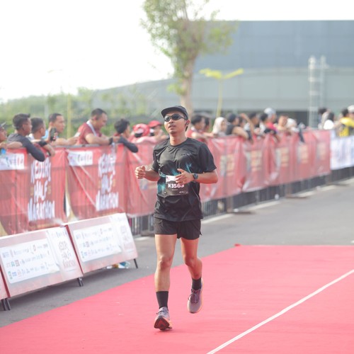Race photo from KEDIRI HALF MARATHON 2026