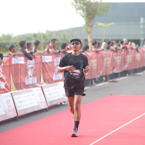 Race photo from KEDIRI HALF MARATHON 2026