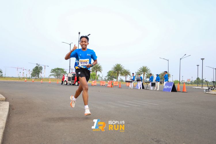 Race photo from ISOPlus Run 2024 Jakarta