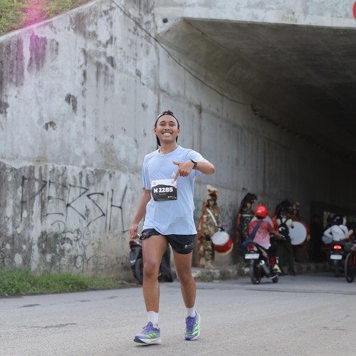 Race photo from KEDIRI HALF MARATHON 2026