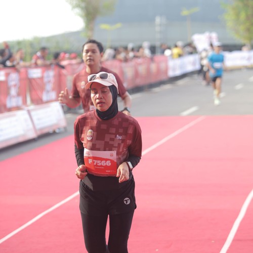 Race photo from KEDIRI HALF MARATHON 2026