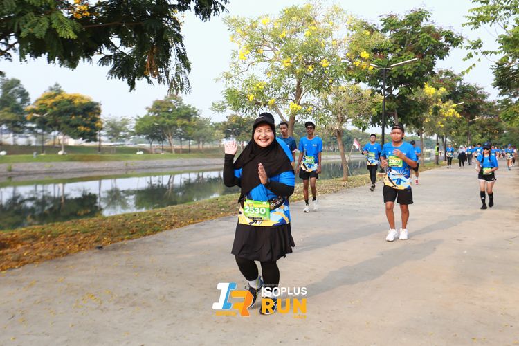 Race photo from ISOPlus Run 2024 Jakarta
