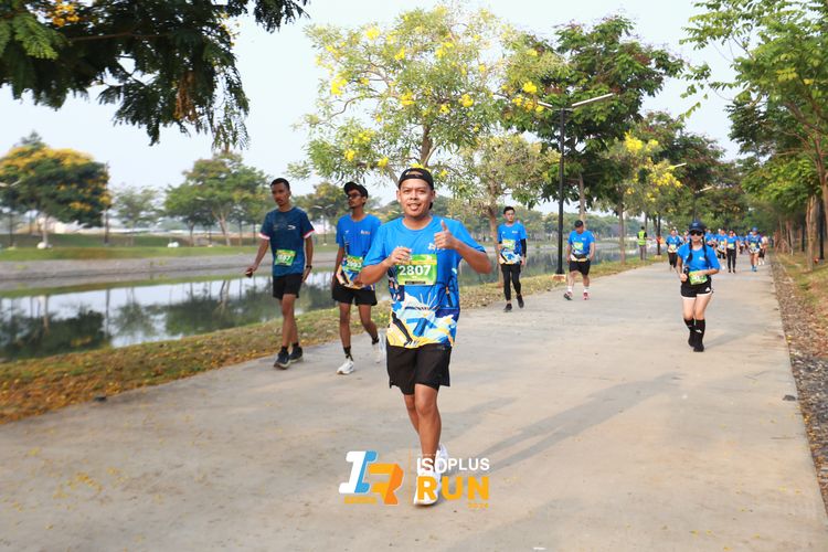 Race photo from ISOPlus Run 2024 Jakarta