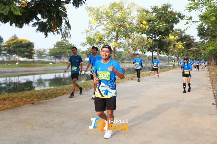 Race photo from ISOPlus Run 2024 Jakarta