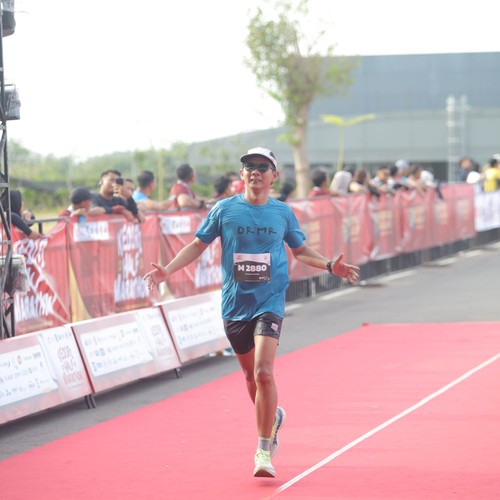 Race photo from KEDIRI HALF MARATHON 2026