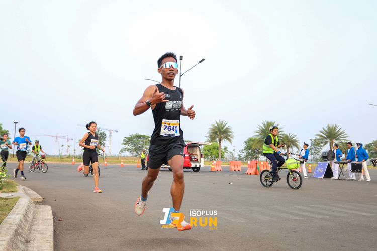 Race photo from ISOPlus Run 2024 Jakarta
