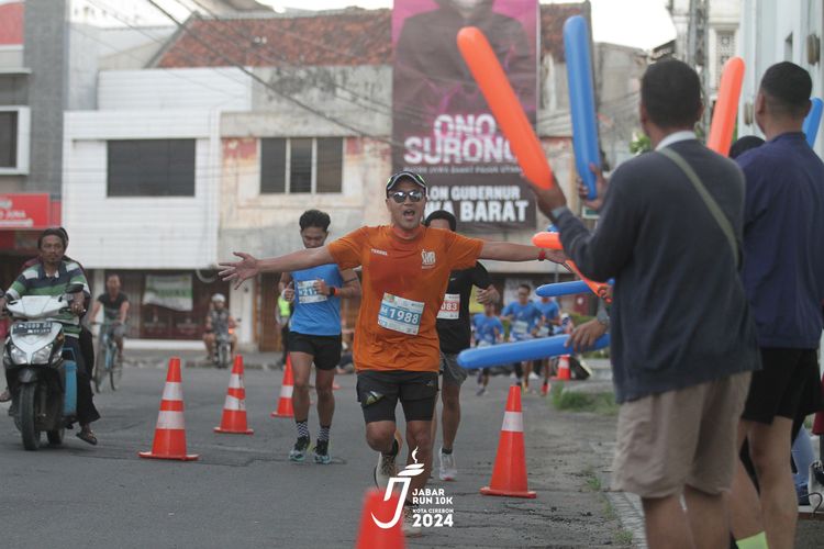 Race photo from Jabar Run 10K 2024