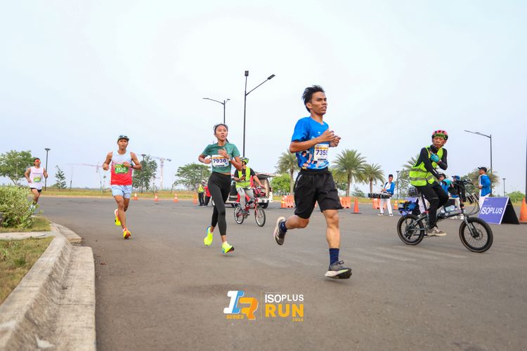 Race photo from ISOPlus Run 2024 Jakarta