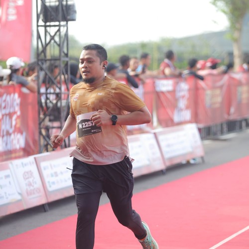 Race photo from KEDIRI HALF MARATHON 2026