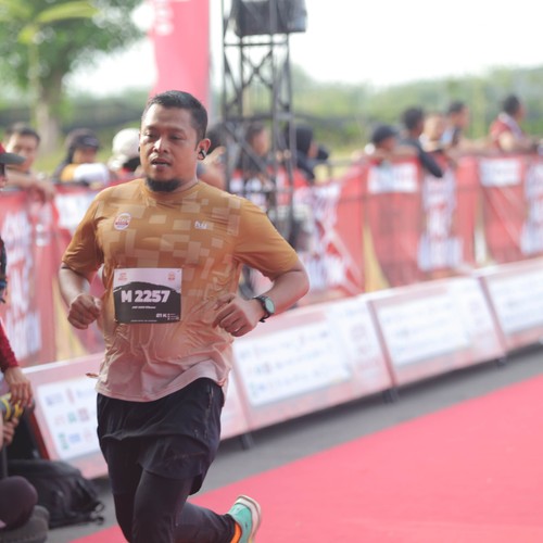 Race photo from KEDIRI HALF MARATHON 2026