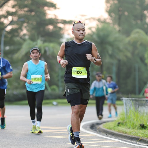 Race photo from BOGORUN 2026