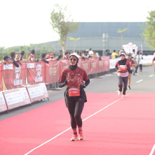 Race photo from KEDIRI HALF MARATHON 2026