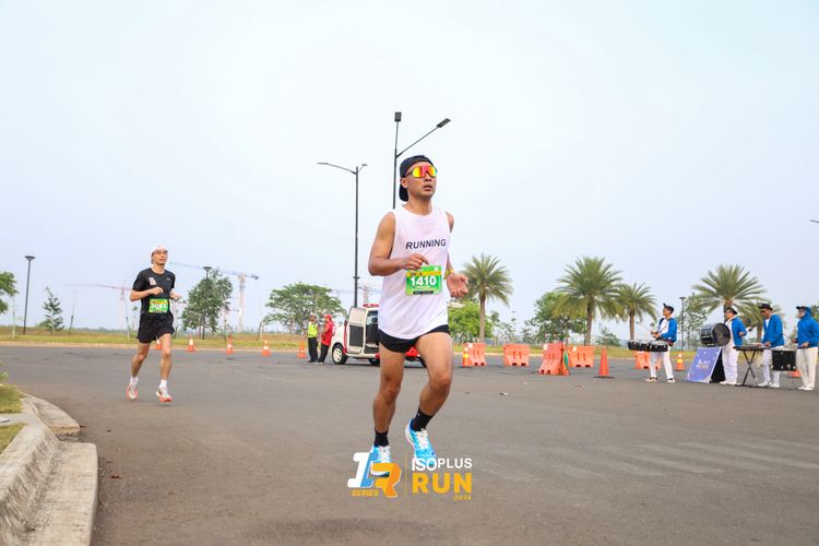 Race photo from ISOPlus Run 2024 Jakarta