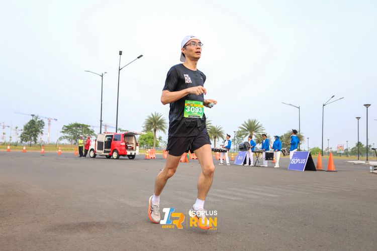 Race photo from ISOPlus Run 2024 Jakarta