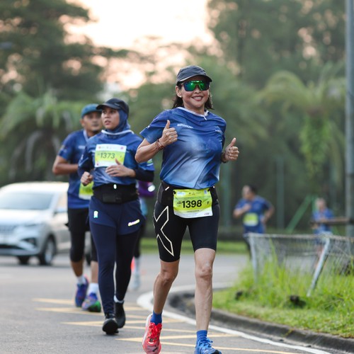 Race photo from BOGORUN 2026