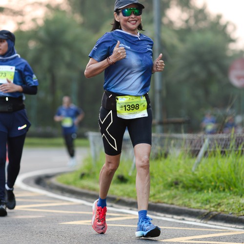 Race photo from BOGORUN 2026