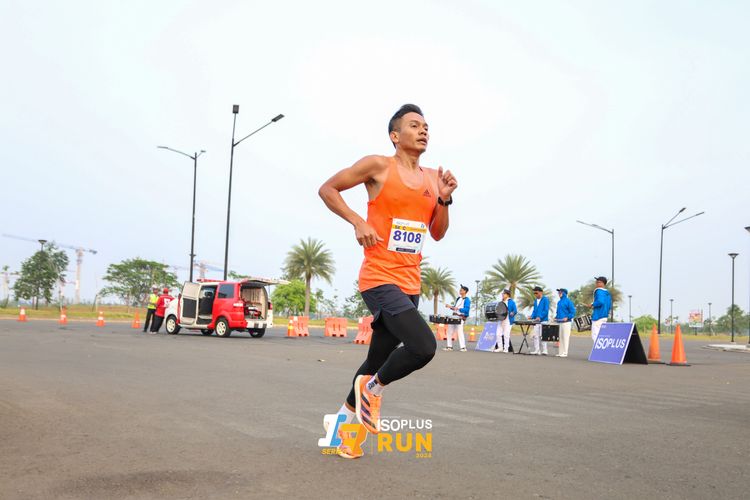 Race photo from ISOPlus Run 2024 Jakarta