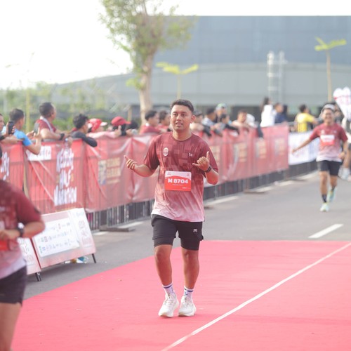 Race photo from KEDIRI HALF MARATHON 2026