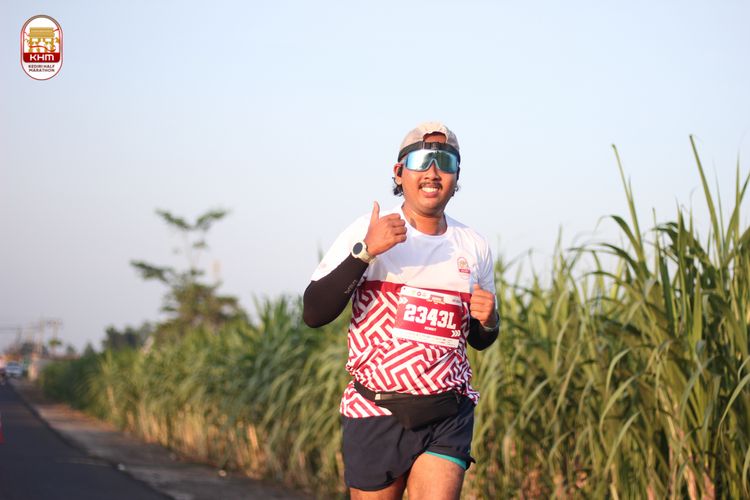 Race photo from Kediri Half Marathon 2024