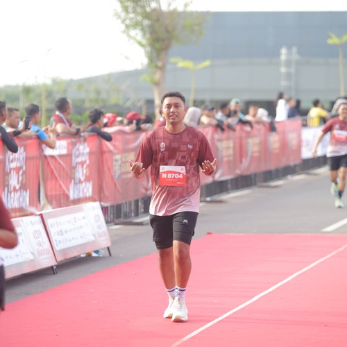 Race photo from KEDIRI HALF MARATHON 2026
