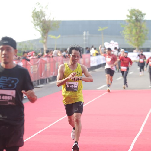 Race photo from KEDIRI HALF MARATHON 2026