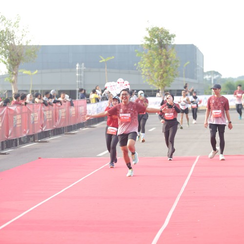 Race photo from KEDIRI HALF MARATHON 2026