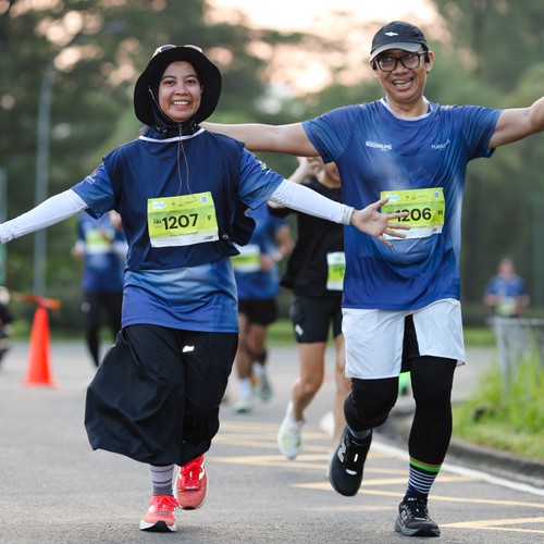 Race photo from BOGORUN 2026