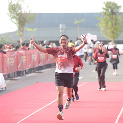 Race photo from KEDIRI HALF MARATHON 2026