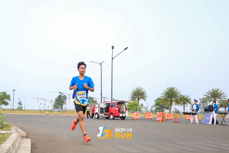 Race photo from ISOPlus Run 2024 Jakarta
