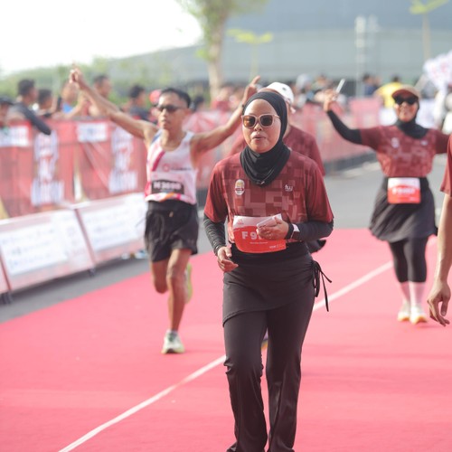 Race photo from KEDIRI HALF MARATHON 2026
