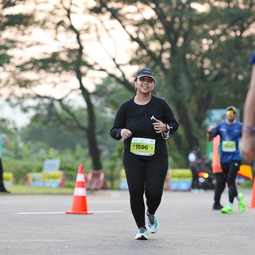 Race photo from BOGORUN 2026