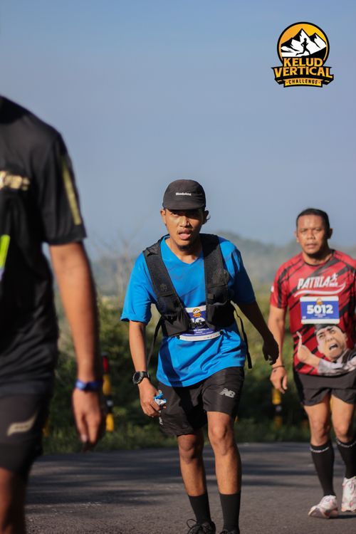 Race photo from Kelud Vertical Challenge 2024