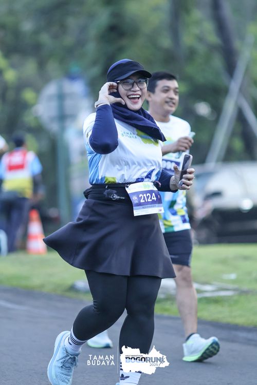 Race photo from Taman Budaya x BOGORUN 2025