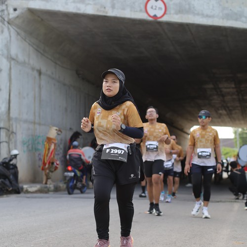 Race photo from KEDIRI HALF MARATHON 2026