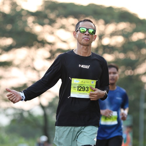 Race photo from BOGORUN 2026