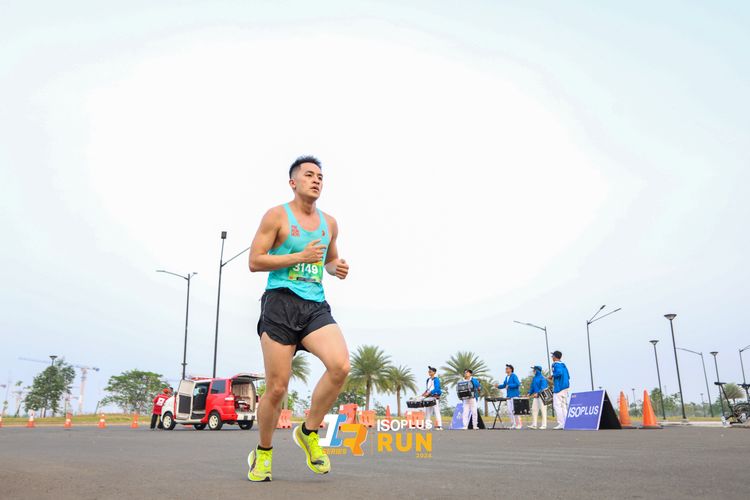 Race photo from ISOPlus Run 2024 Jakarta