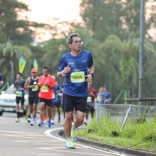 Race photo from BOGORUN 2026