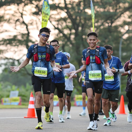 Race photo from BOGORUN 2026